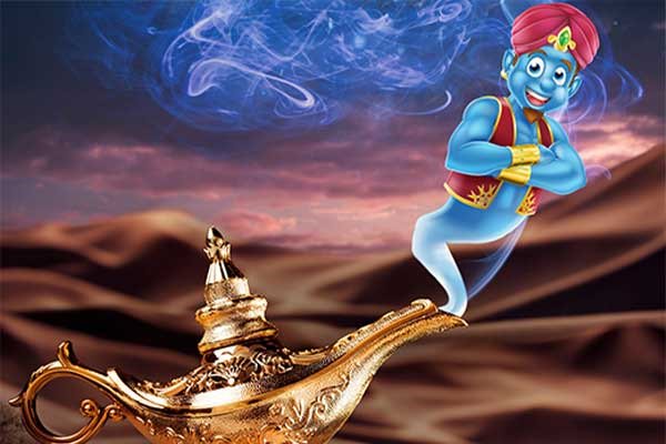 Aladdin the genie